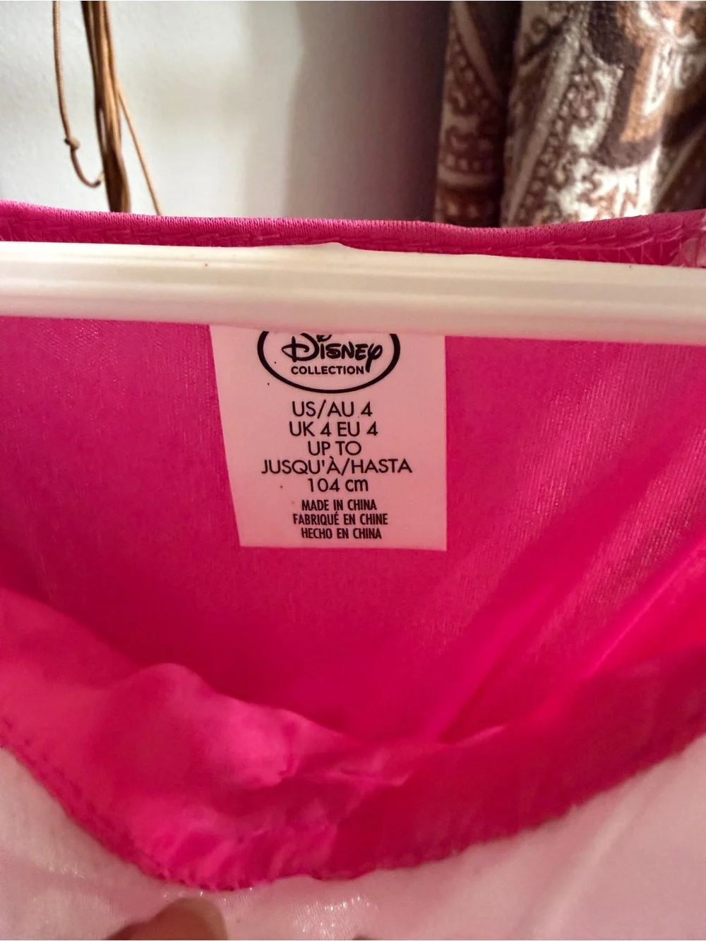 NWT Disney Princess Dress Size 4